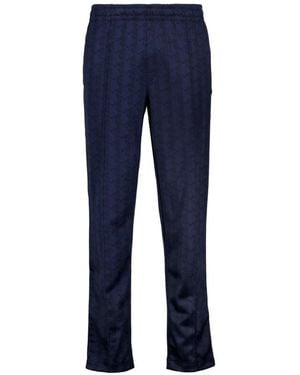 Lacoste Monogram Jacquard Sweatpants - Blau