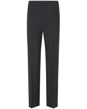 Alberta Ferretti Straight Trousers - Gris