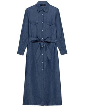 Brooks Brothers Shirt Dresses - Blue