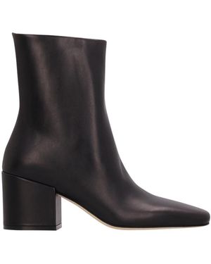 Dear Frances Schoenen ,Zwart ,Leer Alma Enkellaars
