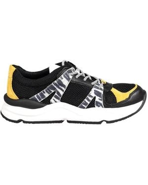 Geox Schnür-Sneaker Mit Niedrigem Schaft - Schwarz