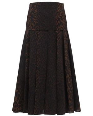 Balenciaga Midi Skirts - Black