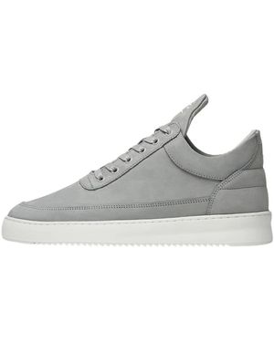 Filling Pieces Low Top Nubuck Sneakers - Grau