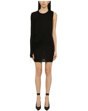 ANDREA ADAMO Short Dresses - Black