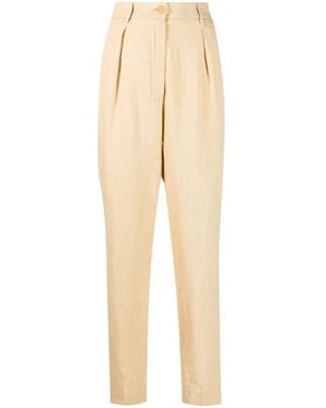 forte_forte Tapered Trousers - Neutro