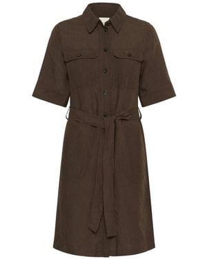 Part Two Shirt Dresses - Brown