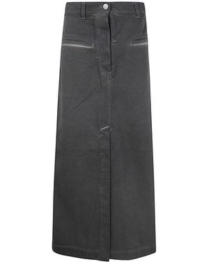 Uma Wang Rokken ,Zwart ,Denim Denim Rok - Grijs