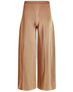 Circus Hotel Wide Trousers - Natural