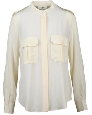 Chloé Coreana Shirt - Wit