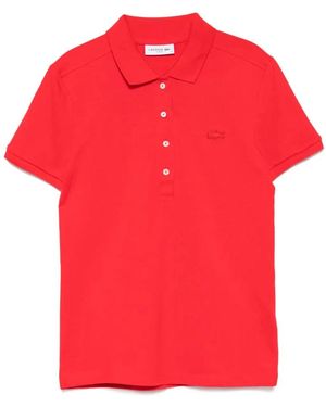 Lacoste Polo Shirts - Red