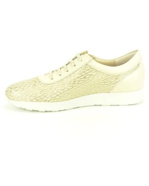 Pitillos Schoenen ,Bedrukte/Gouden Runner - Wit