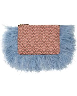 La DoubleJ Party Pochette - Blau