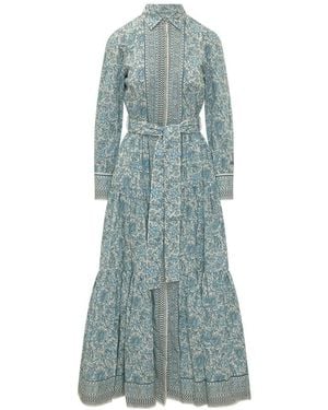 MC2 Saint Barth Shirt Dresses - Blue