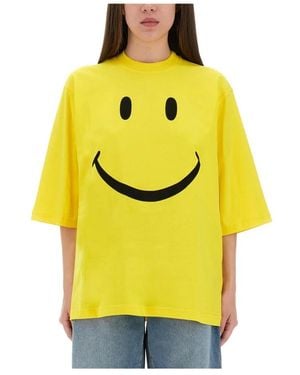 Moschino Couture Logo T-Shirt - Gelb