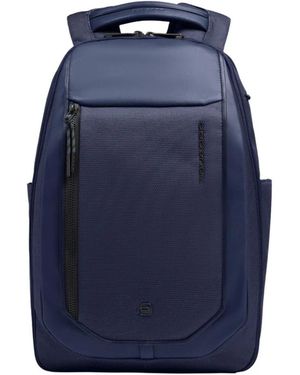 Piquadro Lyss Travel Backpack - Blauw