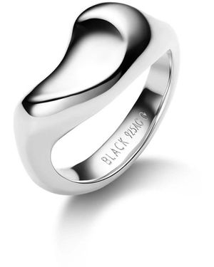 Maria Black Zadelring Zilver - Wit