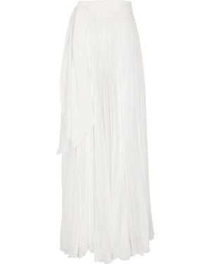 Raquel Diniz Maxi Skirts - Blanco