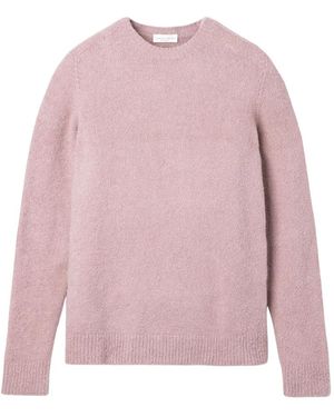 Roberto Collina Truien & Vesten ,Roze ,Soft Stretch Knit Swg