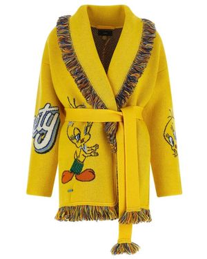 Alanui Hula Tweety Cardigan - Gelb