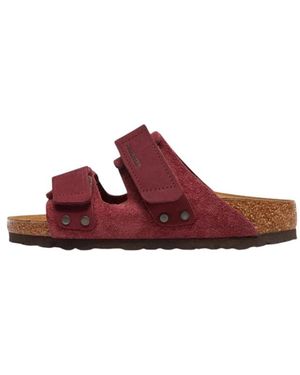 Birkenstock Sliders - Brown