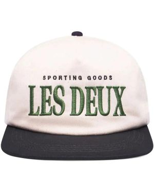 Les Deux Hats & Caps - White