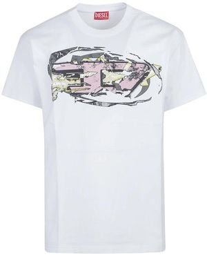 DIESEL T-Shirts - Blanco