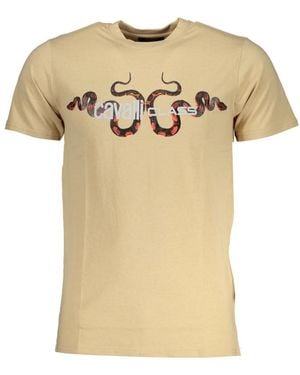 Roberto Cavalli T-Shirts - Natural