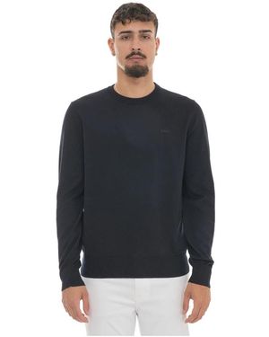 HUGO Round-Neck Knitwear - Noir