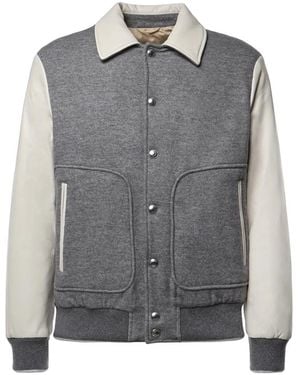 Eleventy Bomber Jackets - Grigio
