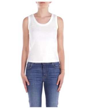 Weekend by Maxmara T-Shirts Und Polos Mit Logo - Blau