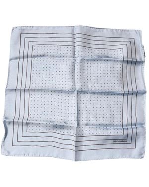 Dolce & Gabbana Silky Scarves - Blue