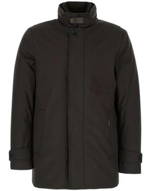 Moorer Hochgeschlossene Steppjacke - Schwarz