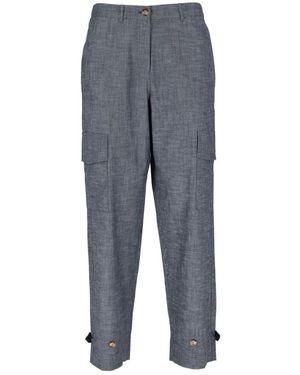 Elena Miro Legere Hose - Grau