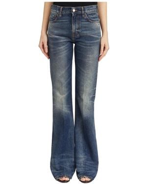 Haikure Flare Jeans - Blue