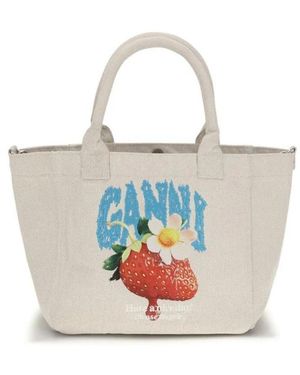 Ganni Shopping Bags - Blue