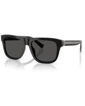 Dolce & Gabbana Acetat-Sonnenbrille Im Quadrat-Design - Schwarz