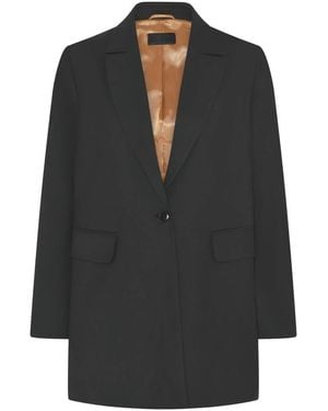 Cro Jassen ,Zwart ,Leer Blazers