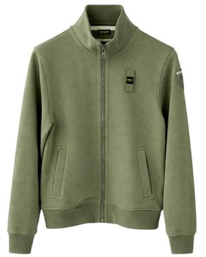 Blauer Hoodies & Sweatvesten ,Groen ,Katoen City Sweatshirt