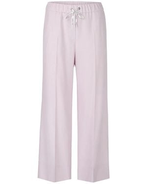 Marc Cain Straight Trousers - Purple