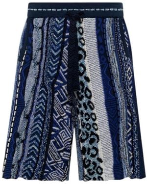 Laneus Casual Shorts - Blue