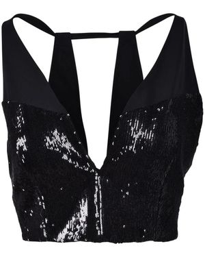 CoSTUME NATIONAL Top - Schwarz