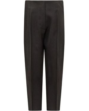 Calcaterra Straight Trousers - Noir