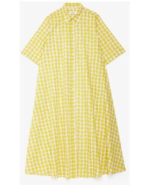 Ottod'Ame Chemise Over Dress - Geel