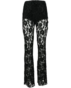 Nineminutes Wide Trousers - Black