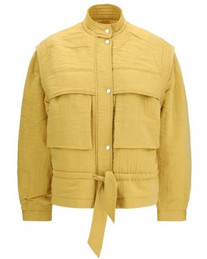 Isabel Marant Jassen ,Geel ,Katoen Blandina Jas
