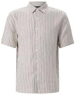 Vince Short Sleeve Shirts - Grey