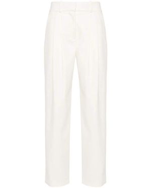 Veronica Beard Broeken ,Polyester Rechte Broek - Wit
