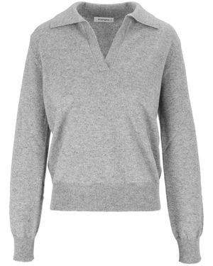 Kangra Truien & Vesten ,Grijs ,Polo Regular Manica Lunga Aperta