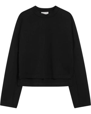 Moncler Signature Crewneck Sweatshirt - Black