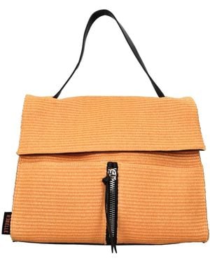 Rebelle Tassen ,Oranje ,Leer Fabric Bag